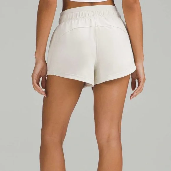 Lululemon Athletica Inner Glow High-Rise Short 3” Bone - Picture 3 of 10